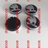 Capace Janta Skoda Negre 60/55mm, Set 4 Bucati, Plastic + Metal