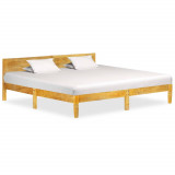 VidaXL Cadru de pat, 200 cm, lemn masiv de mango