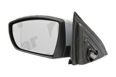 Oglinda exterioara Ford S-Max (Wa6), 05.2006-06.2010, Ford S-Max (Wa6), 06.2010-2012 , partea Dreapta, culoare sticla crom, sticla convexa, cu carcas foto