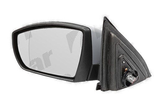Oglinda exterioara Ford S-Max (Wa6), 05.2006-06.2010, Ford S-Max (Wa6), 06.2010-2012 , partea Dreapta, culoare sticla crom, sticla convexa, cu carcas