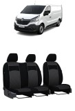 Cumpara ieftin Set huse scaune Premium dedicate Renault Trafic 2+1 (2000-2014), Umbrella