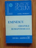 Eminescu originile romantismului