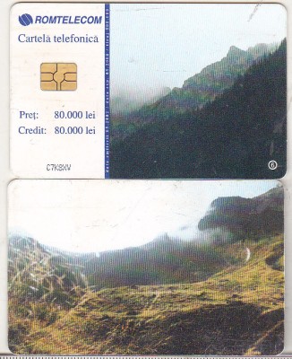 bnk card Cartela telefonica 2002 - Munti 6 - RO-ROM-0146 foto