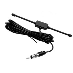 Antena auto interior cu amplificare 16cm
