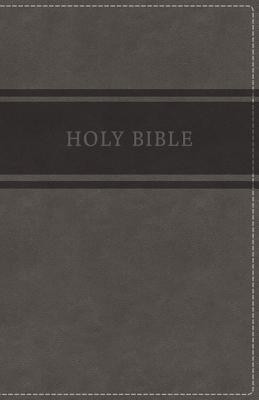 KJV, Deluxe Gift Bible, Imitation Leather, Gray, Red Letter Edition foto