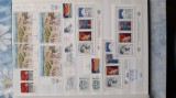 1986-U.N. Wienna c.set Mi=55-Bl3-MNH-Perfect, Nestampilat