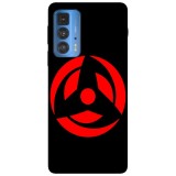 Husa compatibila cu Motorola Moto G71 5G model Sharingan, Silicon, TPU, Viceversa, Transparent, Carcasa