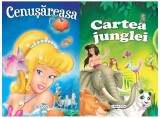 2 Povești: Cenușăreasa și Cartea junglei - Hardcover - *** - Girasol