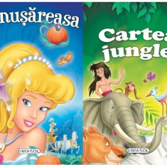 2 Povești: Cenușăreasa și Cartea junglei - Hardcover - *** - Girasol