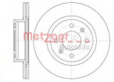 Disc frana KIA PICANTO (BA) (2004 - 2011) METZGER 6110666