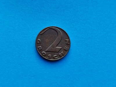 2 Groschen 1926 Austria-Patina frumoasa foto