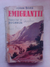 Emigrantii - JOHAN BOJER foto