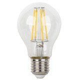 Bec LED filament Hoff clasic A60 E27 8W 900lm lumina calda 2700 K