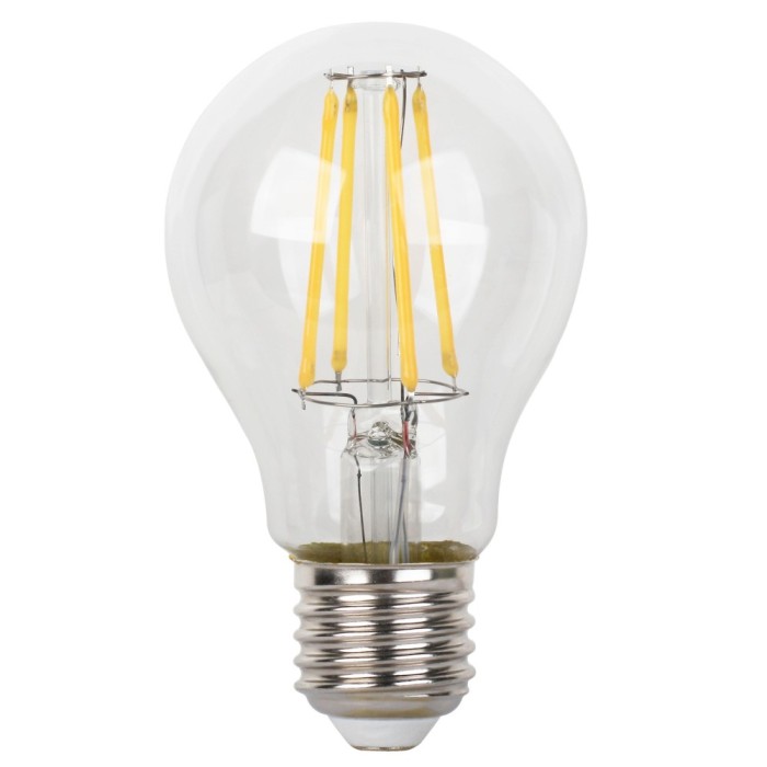 Bec LED filament Hoff clasic A60 E27 8W 900lm lumina calda 2700 K