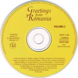 CD Paraschiv Oprea &lrm;&ndash; Greetings From Romania, original, fara coperta, Folk