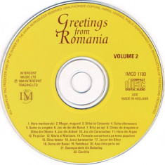 CD Paraschiv Oprea ‎– Greetings From Romania, original, fara coperta