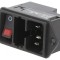 Conector alimentare AC 10A 250VAC C14