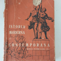 A. Vianu, Istoria modernă și contemporană, manual pentru clasa a VI-a, 1961