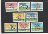 ROMANIA 1990 LP 1237 TURNEUL FINAL CM FOTBAL ITALIA SERIE MNH NESTAMPILATA