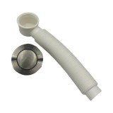 Sifon Racord Cadita Dus Dop Click Clack Roval Inox 1/2 Gard Ingusta Iesire 40mm