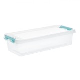 Cutie Depozitare Plastic, 3.5L, Transparentă, Sistem Blocare