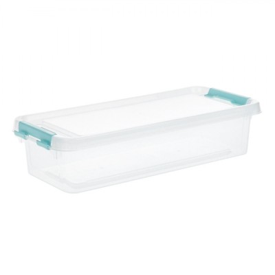 Cutie Depozitare Plastic, 3.5L, Transparentă, Sistem Blocare foto
