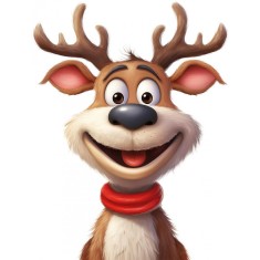 Sticker decorativ, Ren, Maro, 1370STK-8