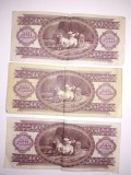 Cumpara ieftin LOT 3 BANCNOTA 100 FORINT 1992