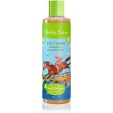 Childs Farm 3 in 1 Swim Strawberry &amp; Organic Mint șampon, balsam și gel de duș 3 &icirc;n 1 pentru copii 250 ml