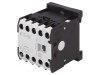 Contactor 3P 12A 24VDC NO x3