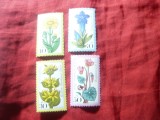 Serie Berlin 1975 - Flori , 4 valori