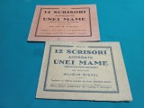 SCRISORI ADRESATE UNEI MAME * DOCTOR WILHELM STEKEL * VOL II ȘI III * ANII 30 * 4 2 4