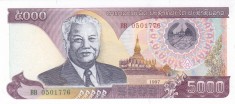 Bancnota Laos 5.000 Kip 1997 - P34a UNC