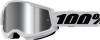 Ochelari cross/atv 100% Strata 2 White, lentila oglinda, culoare rama alb Cod Produs: MX_NEW 26013496PE