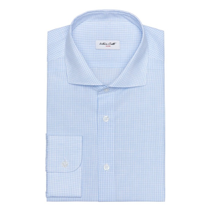 Camasa barbati slim in carouri C004SL
