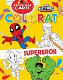 Marvel. Prima mea carte de colorat. Supereroii - Litera