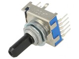 Comutator Rotativ 6 Pini 0,3A 16VDC 1 Secțiune 30&deg;