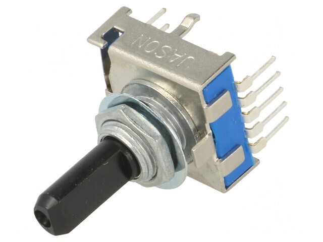 Comutator Rotativ 6 Pini 0,3A 16VDC 1 Secțiune 30&deg;
