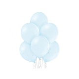 Set 100 baloane B105 Pastel Ice Blue, 30 cm