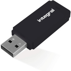Memorie USB/ Stick 16Gb, USB 2.0, Integral, Negru