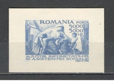 Romania.1947 Seceta-Bl. XR.154 foto