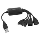 HUB 3 PORT-URI USB + MINI USB ESPERANZA