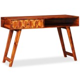 Cumpara ieftin Masă de scris din lemn masiv de acacia 118 x 50 x 76 cm