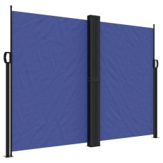 Copertina laterala retractabila, albastru, 180x600 cm foto