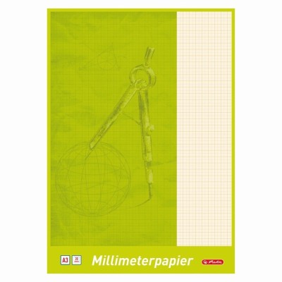 HARTIE MILIMETRICA 80 GRAME/MP A3 20 FILE foto