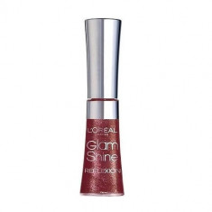 Luciu de buze, Loreal, Glam Shine Reflexion, 180 Sheer Cassis