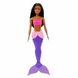 Papusa - Barbie - Sirena bruneta | Mattel