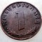 B.056 GERMANIA 1 REICHSPFENNIG 1938 D