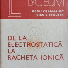 DE LA ELECTROSTATICA LA RACHETA IONICA-RADU CRAMARIUC, VIRGIL SPULBER