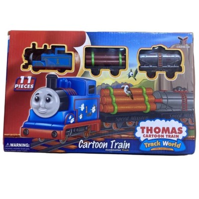 Tren Thomas Cartoon cu sine foto